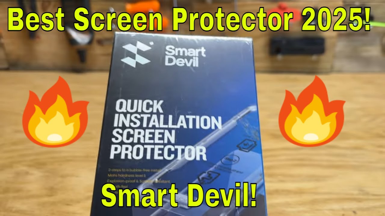 Smart Devil Phone Dust Free Screen Protector Review and Install! Best Phone Screen Protector 2025!