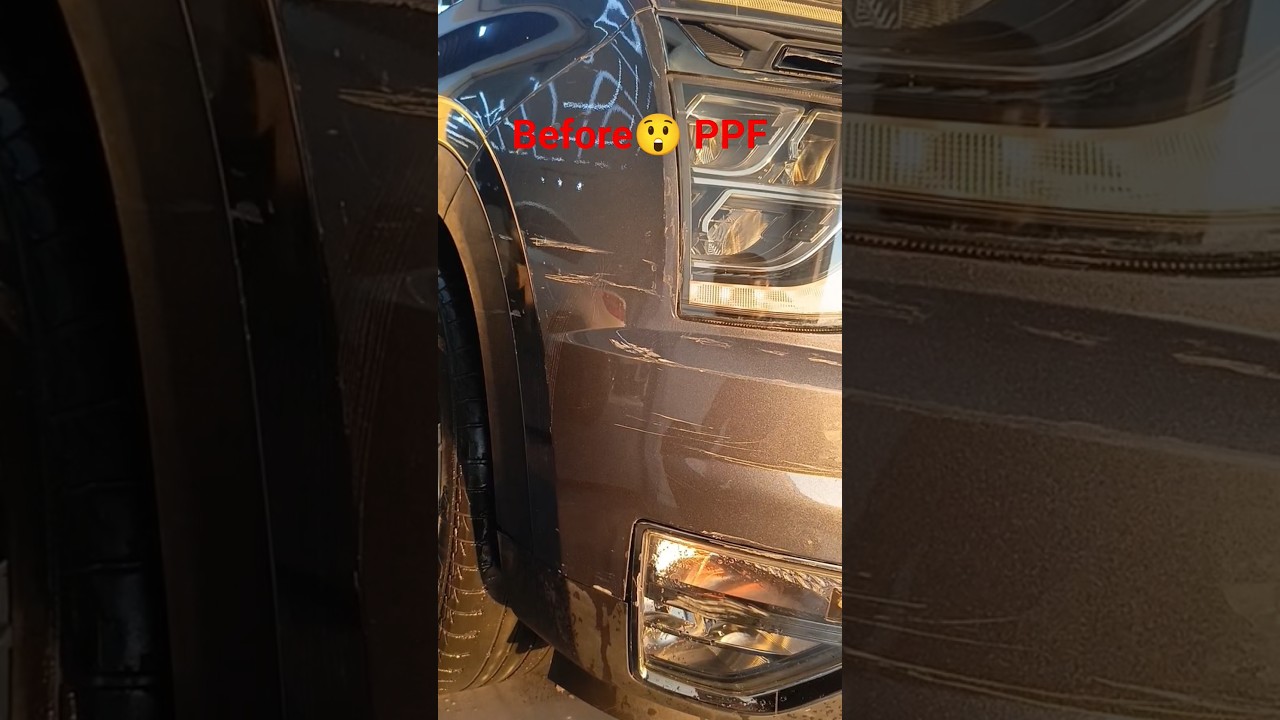 PPF has many advantages, the paint is not damaged even after an accident. 