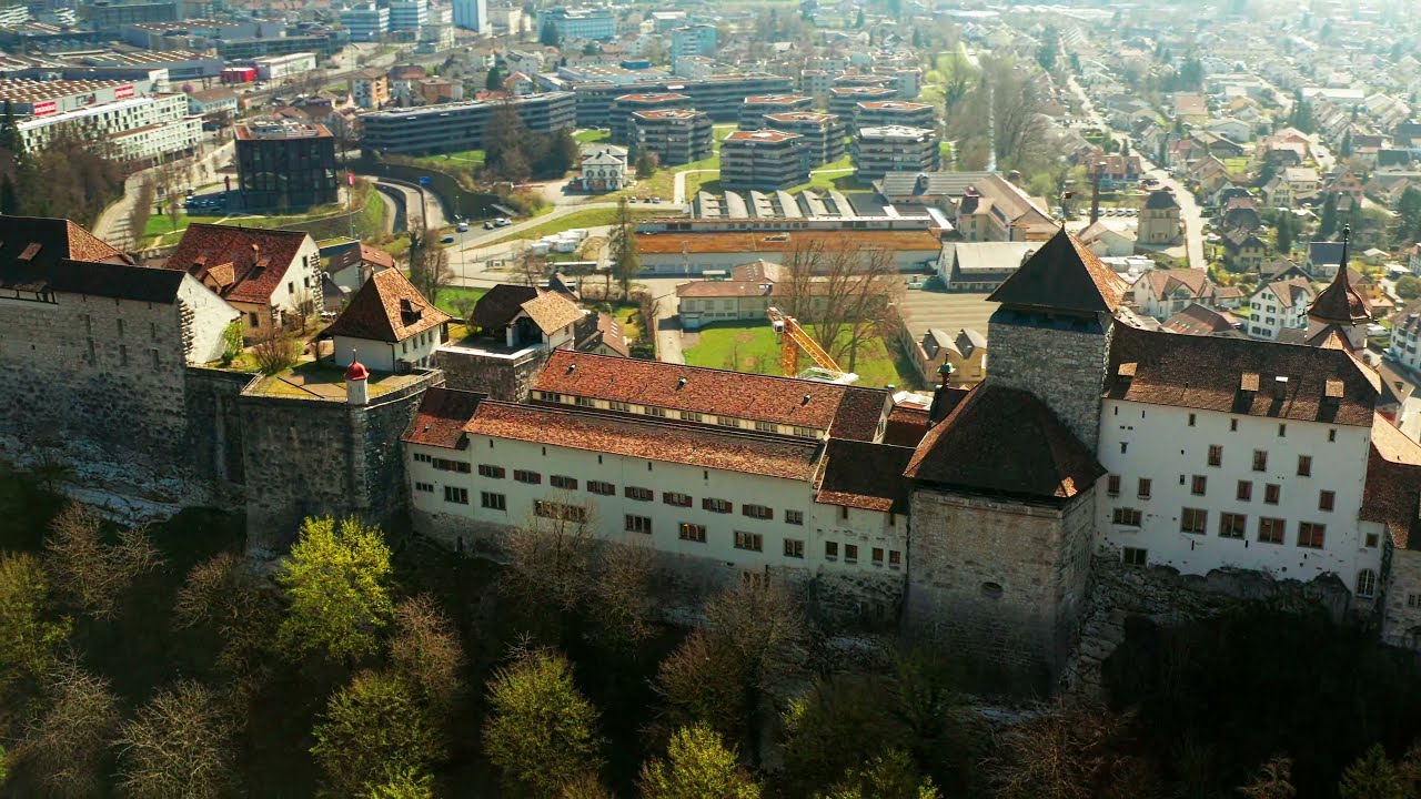 Aarburg Castle Switzerland - Dji Mavic 2 Pro