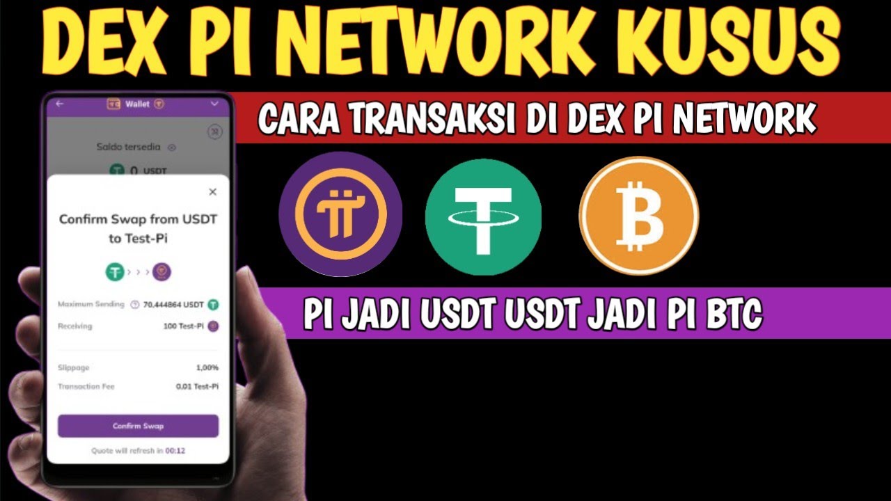 pi network terbaru hari ini cara transaksi di dex pi network