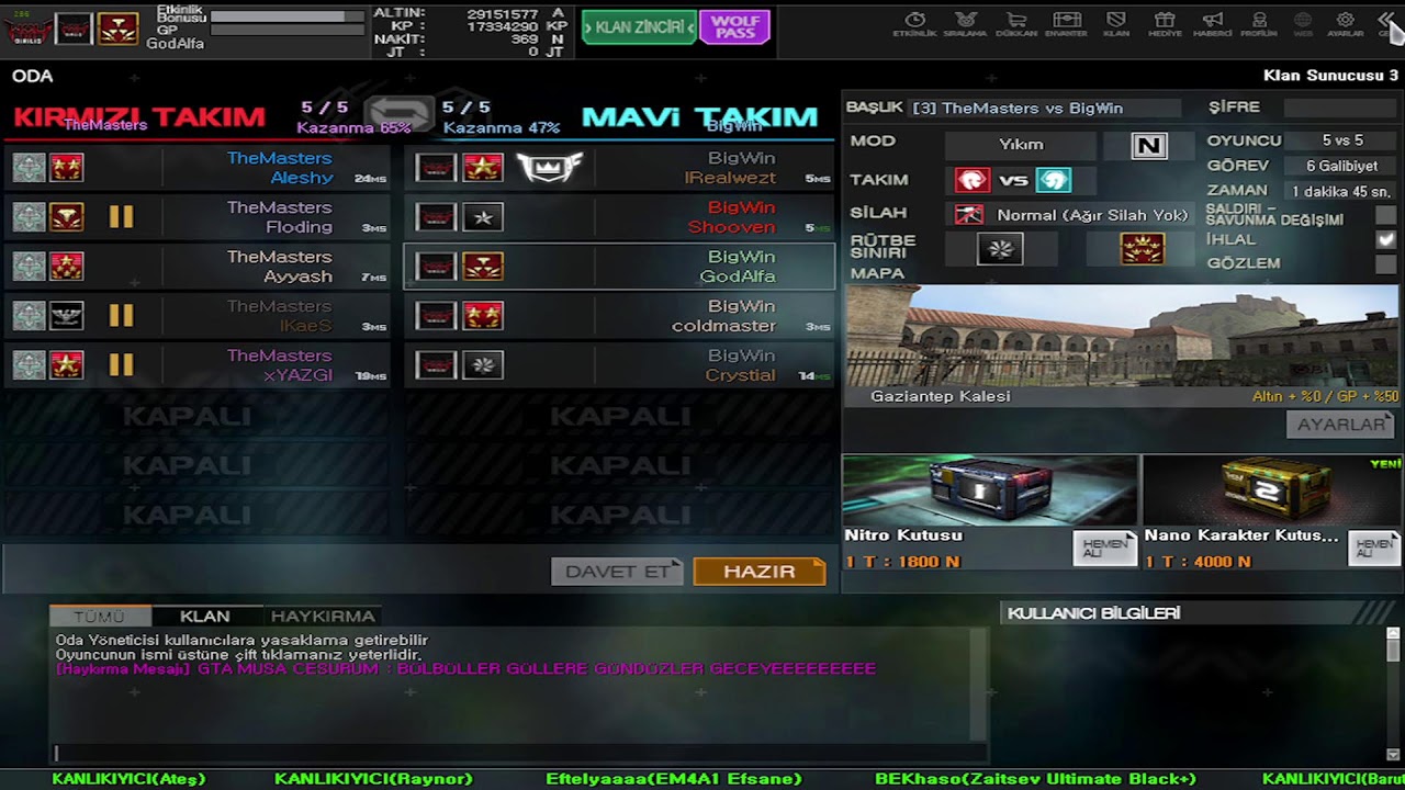 Wolfteam BigWin Klan Savaşları