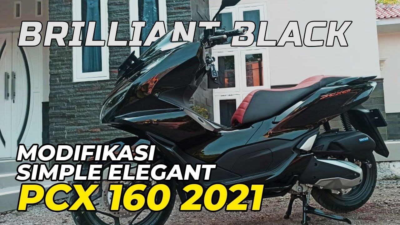 Modifikasi Sederhana Honda All New PCX 160 2021