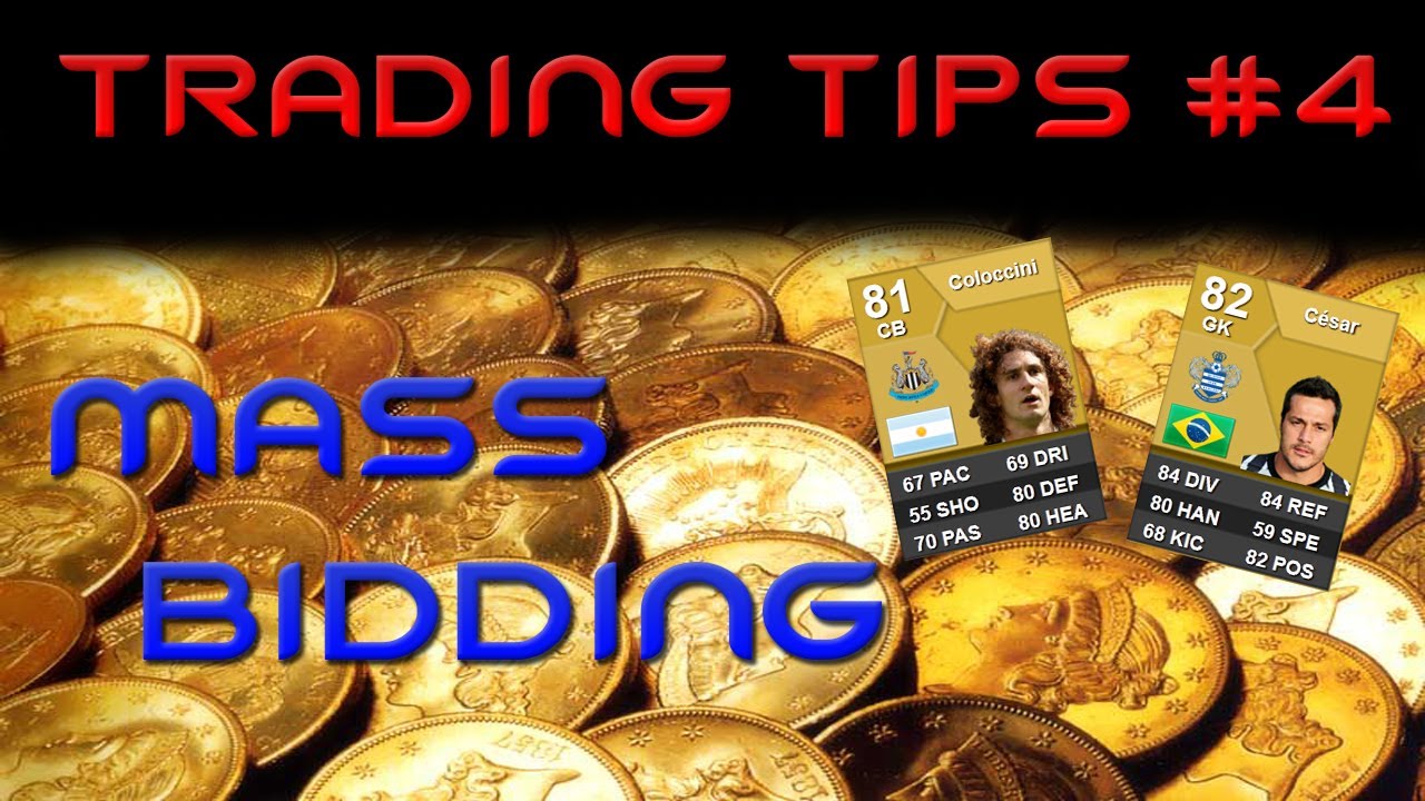 Fifa 13 Ultimate Team // Trading Tips #4 - Mass Bidding