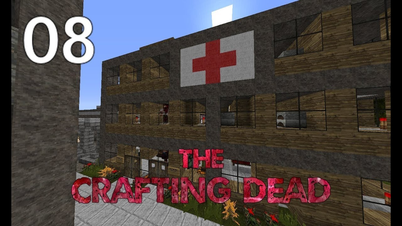 Investigating The Hospital | Season 1 Episode 8 (The Crafting Dead) Minecraft Roleplay