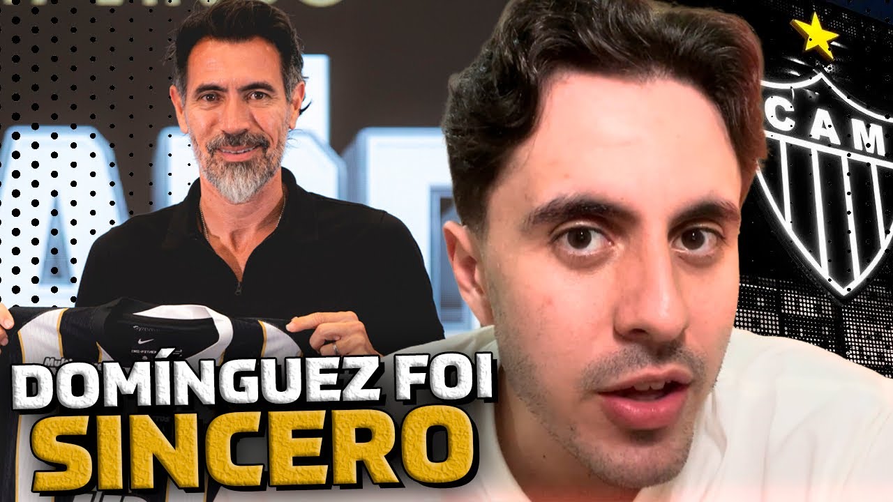 Domínguez 100% SINCERO em sua PRIMEIRA COLETIVA no GALO 🐓