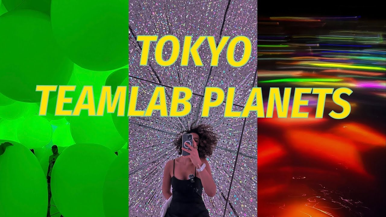 Tokyo'nun En Ünlü Yeri | TEAMLAB PLANETS  |  JAPONYA |  TOKYO GEZILECEK YERLER