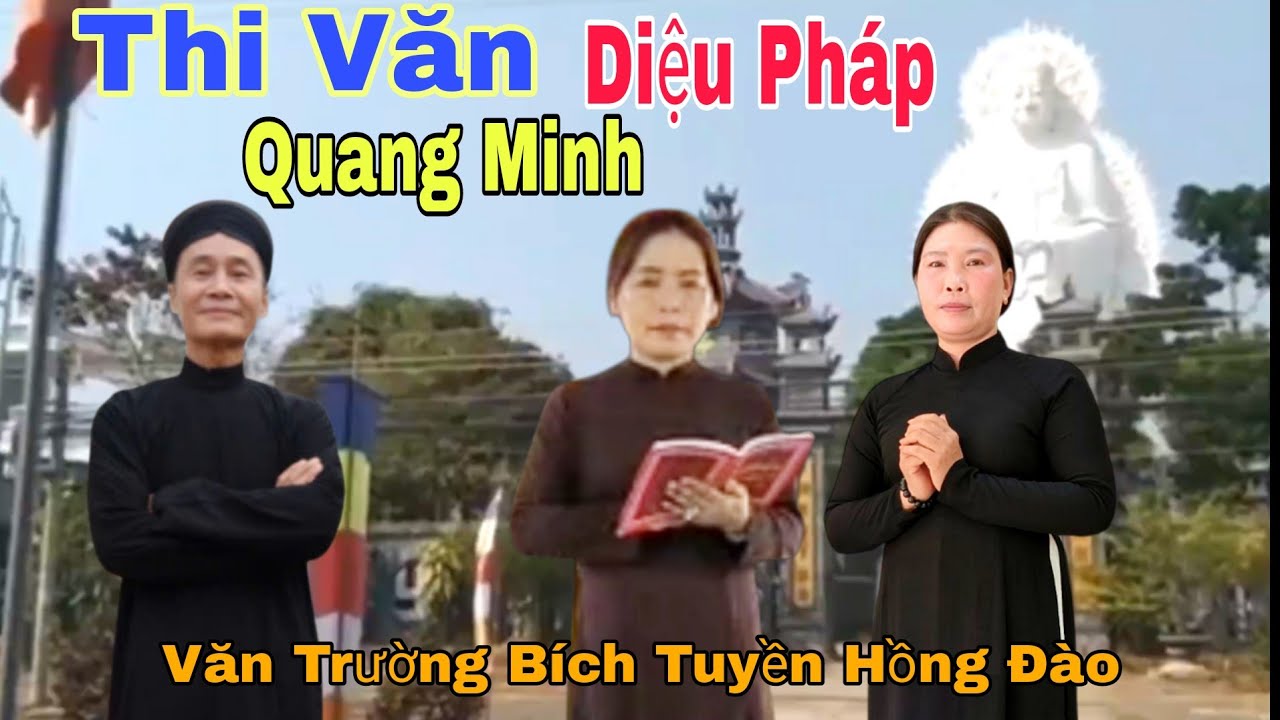Thi Văn Giáo Lý Bài Diệu Pháp Quang Minh ( Bích Tuyền Hồng Đào Văn Trường )