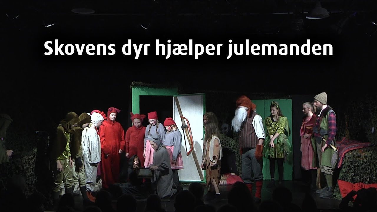 Det Lille Teater Gråsten 2022 - Skovens dyr hjælper julemanden