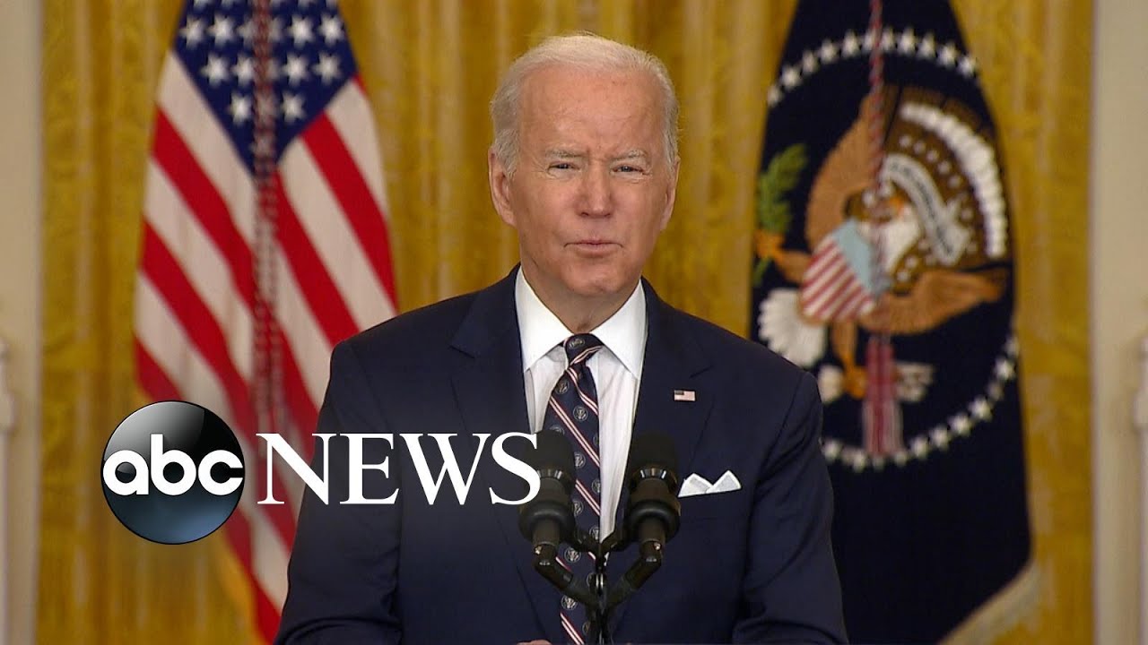 Biden delivers remarks on Russia and Ukraine