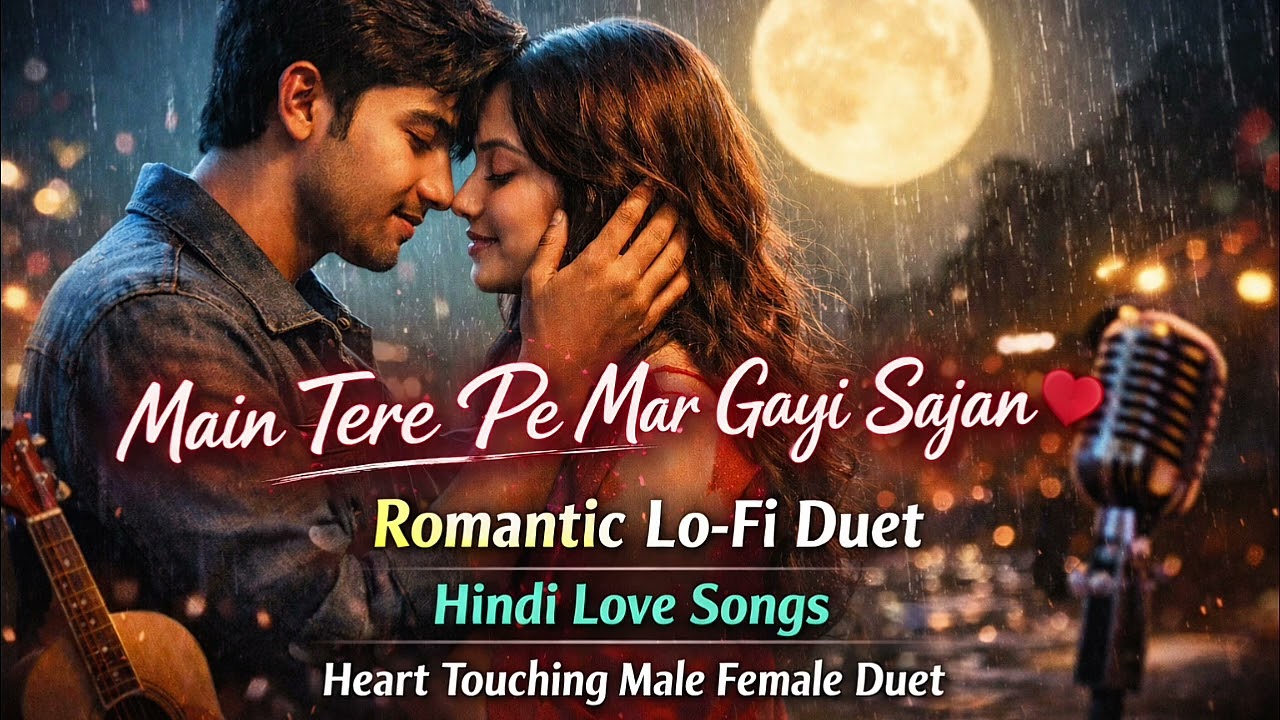 Main Tere Pe Mar Gayi Sajan ❤️ | Romantic LoFi Duet Song | Heart Touching Hindi Love Song