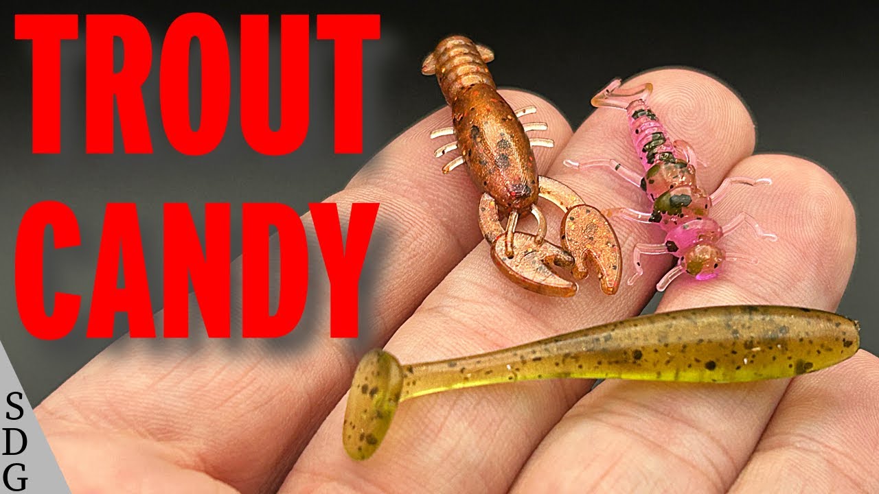 Colorshift Trout Baits for the Win! (5 Molds - 4 Colors)