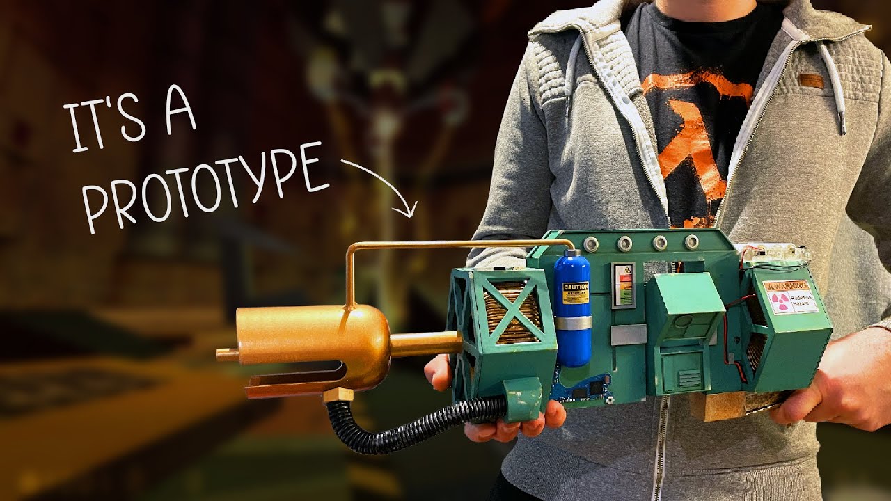 Building a Tau Cannon? It's much too unpredictable! #halflife