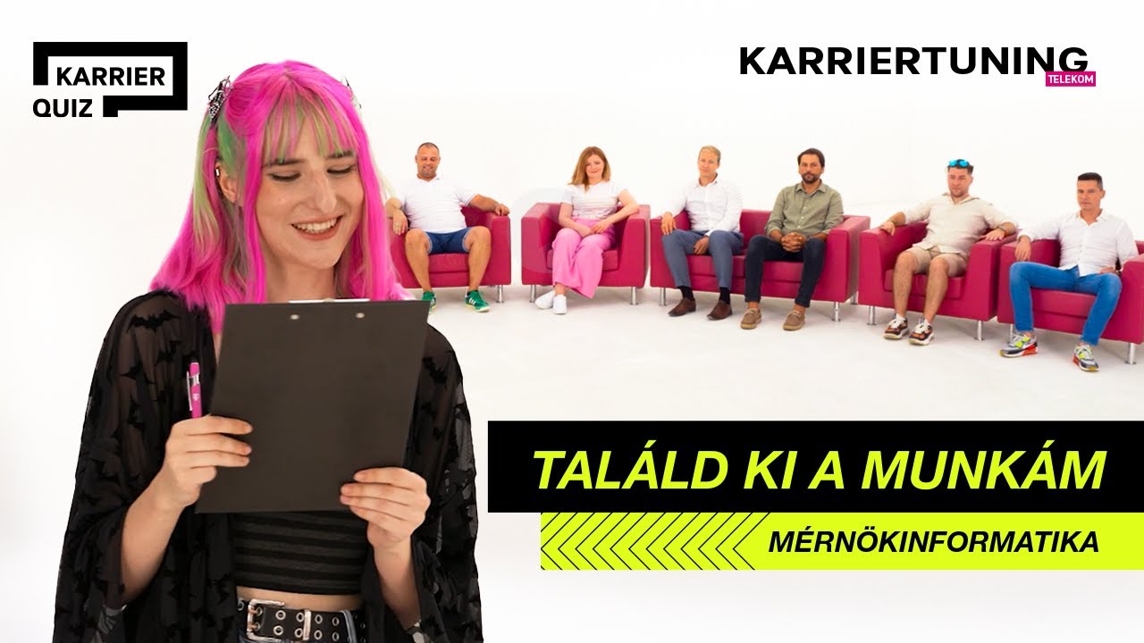 1 diploma, több karrierút – Mérnökinformatika| Karrier Quiz