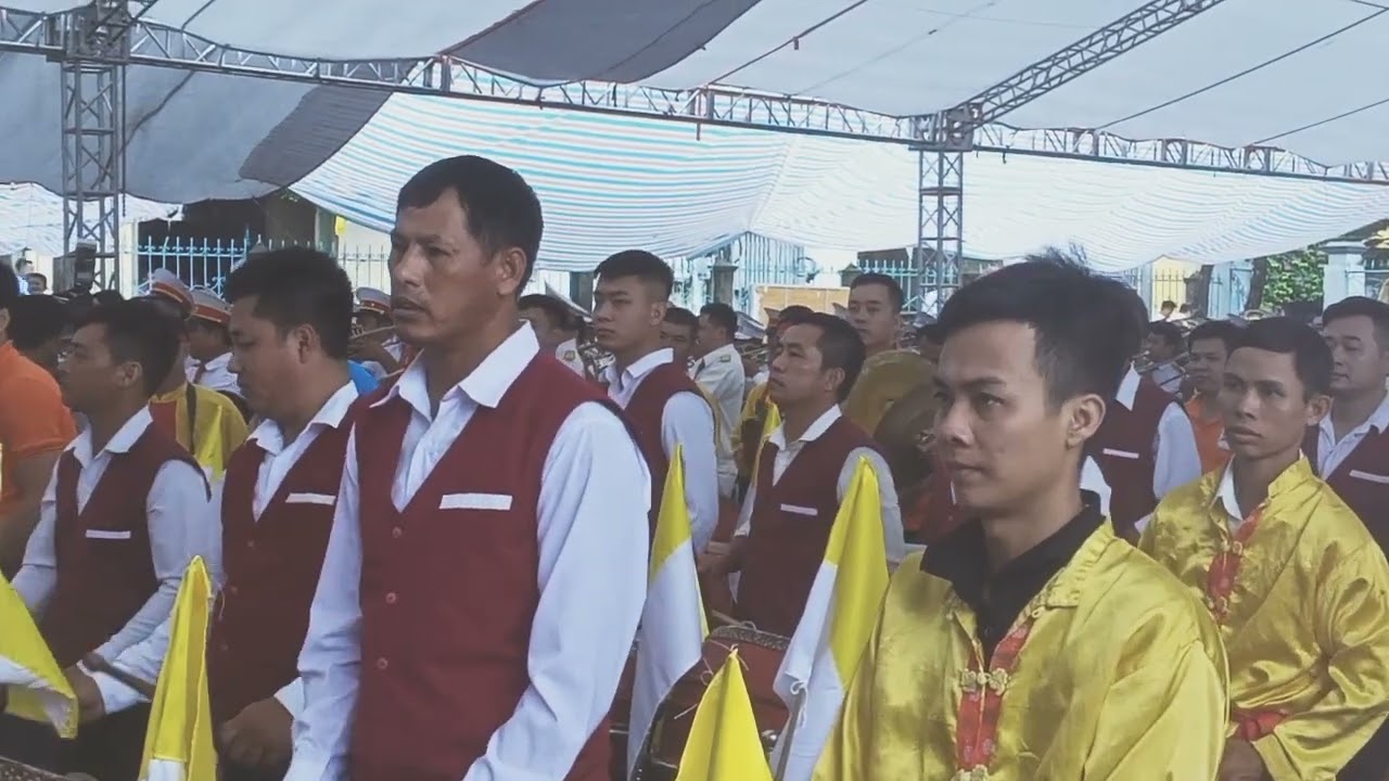 Hòa nhạc bài Nữ Vương Hòa Bình, Đoàn Kèn Trống Giáo Hạt Thanh Oai Giáo Phận Hà Nội.