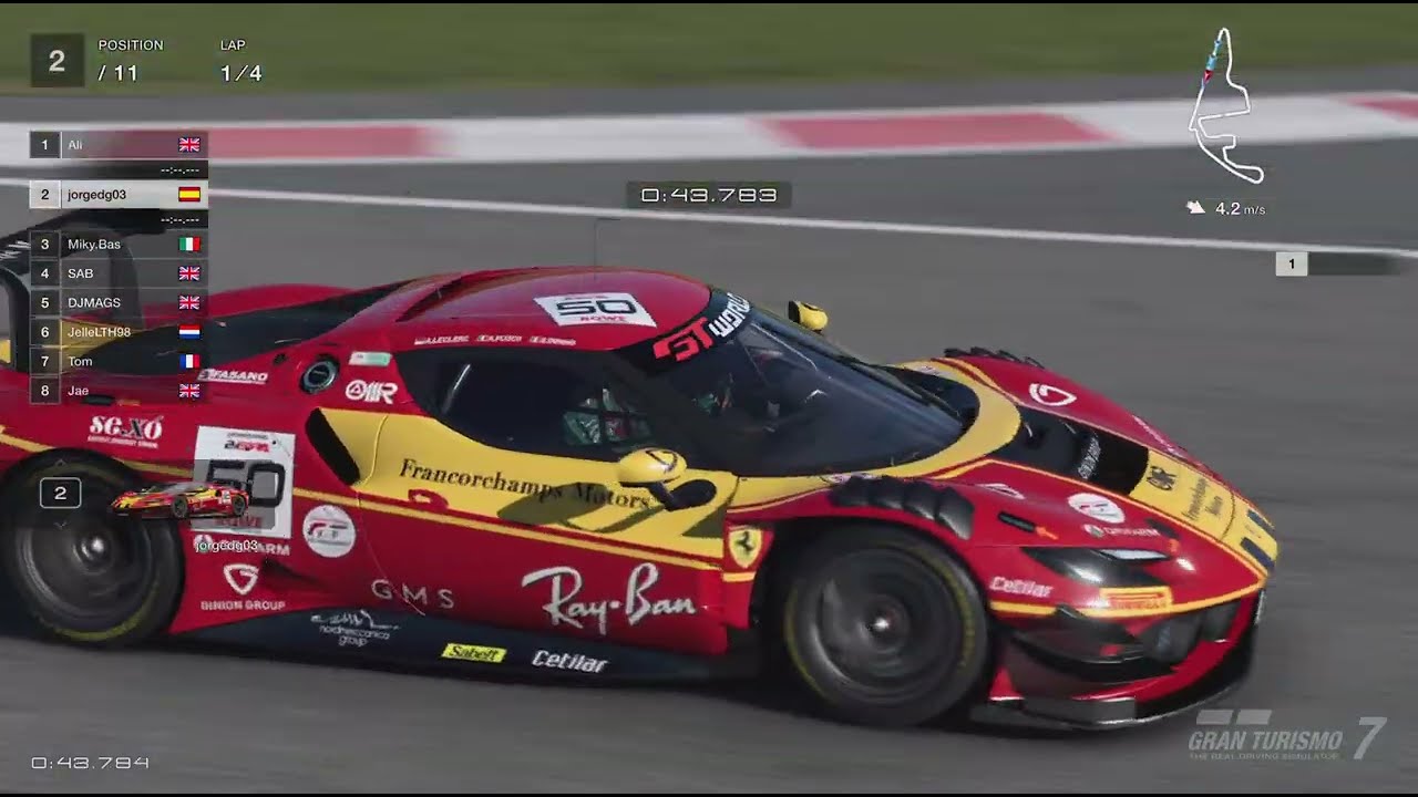 Gsport GT3 Yas Marina race 3 #online