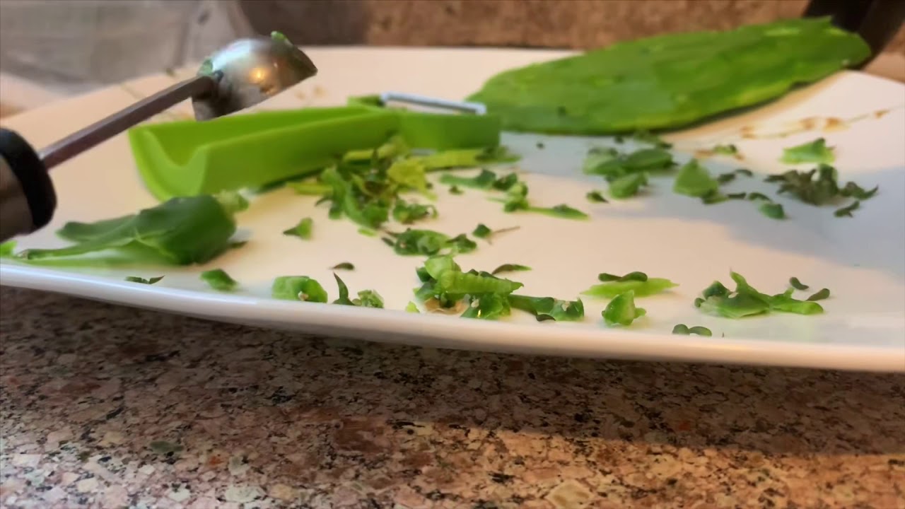 🔴Como Limpiar Nopales con 4 Utencilios que tenemos en Casa
