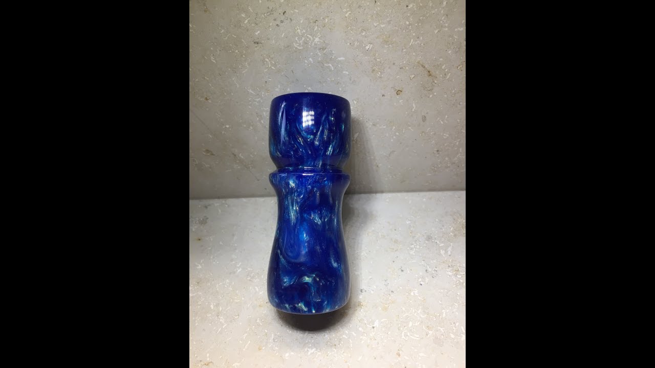Turning a Shaving Brush Handle - Blank to Finished Handle
