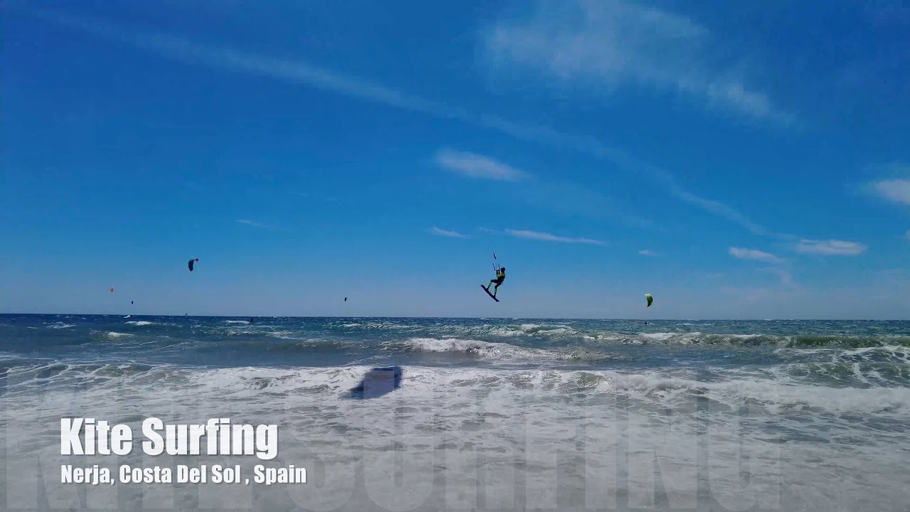 Nerja KITESURFING | Spain [4K]