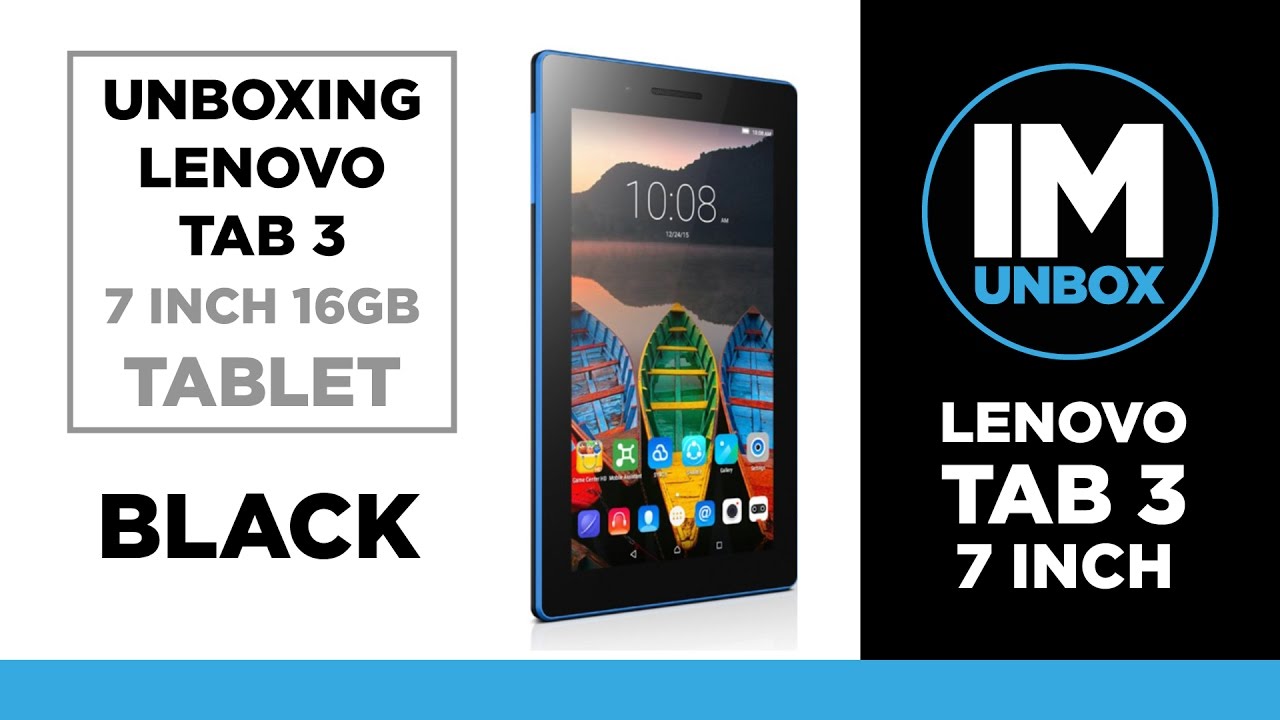 Lenovo Tab 3 16GB Unboxing | 7 Inch Tablet | 2017
