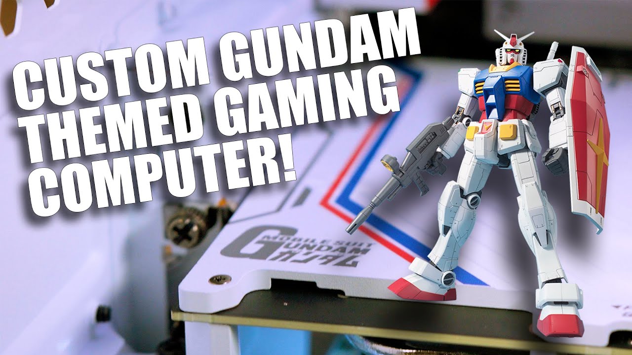 The Gundam Themed Gaming PC... you didn't know you wanted this until now!