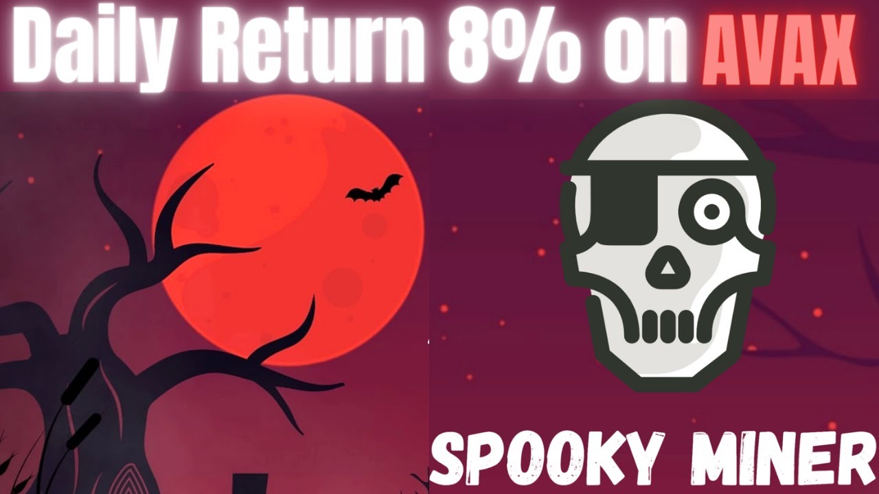 Spooky Miner On Avax Review | Build Skeletons💀 & Earn 8% AVAX Daily
