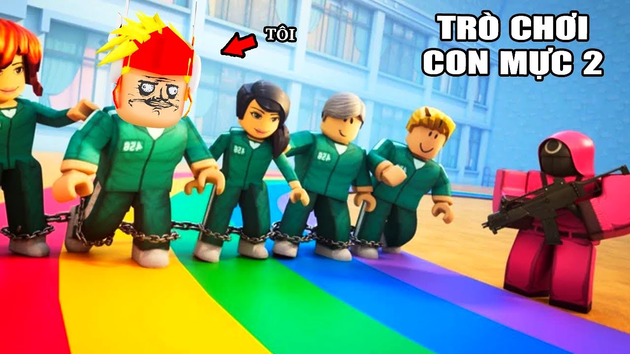 TÔI THAM GIA TRÒ CHƠI CON MỰC PHẦN 2 VÀ CÁI KẾT | Squid Game 2 ROBLOX
