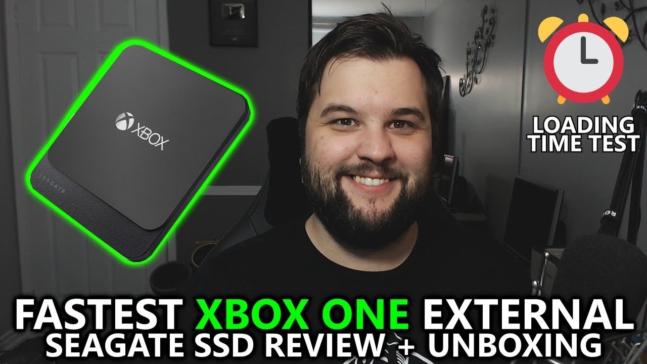 FASTEST Xbox External Drive - Seagate SSD Review & Unboxing (New Premium Xbox One Hard Drive)