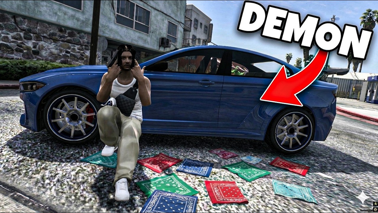 i TURNED INTO a straight DEMON IN GTA5 RP!