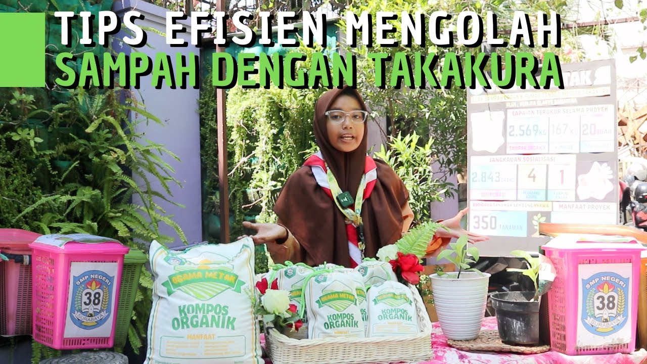 Mengubah Ribuan Kilogram Sampah Organik Jadi Kompos dengan Puluhan Takakura