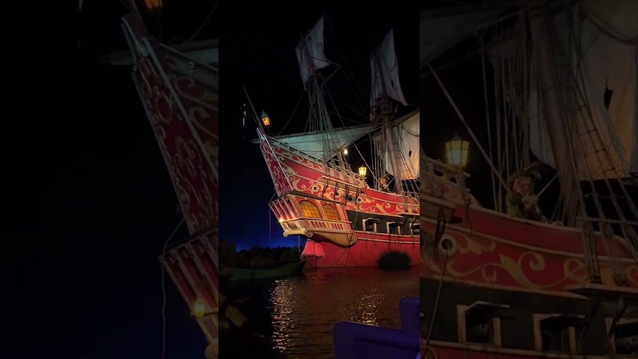 Pirates of the Caribbean-Disneyland attraction. 