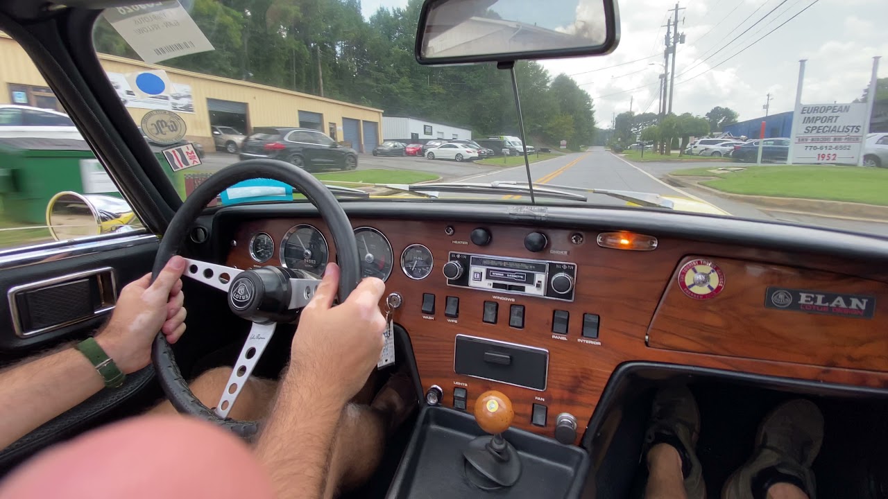 1969 Lotus Elan Driving Video
