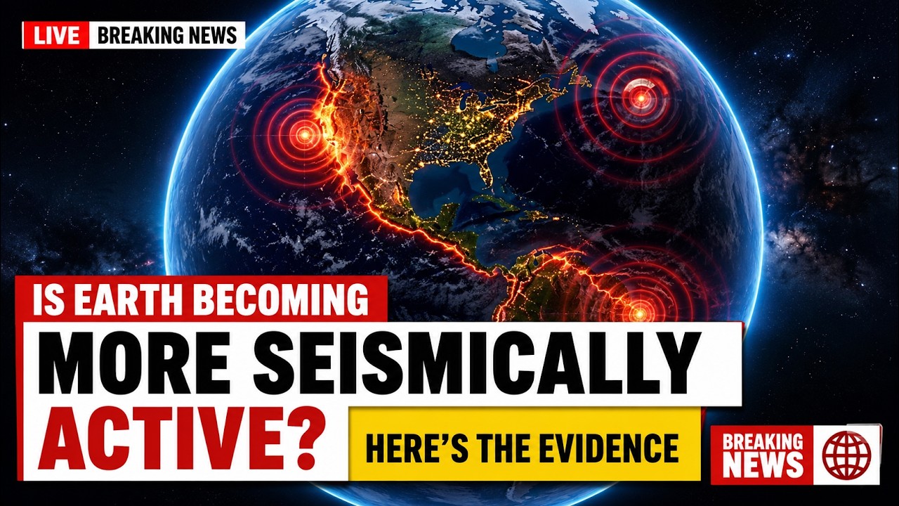 IS EARTH BECOMING MORE SEISMICALLY ACTIVE? Here's THE EVIDENCE