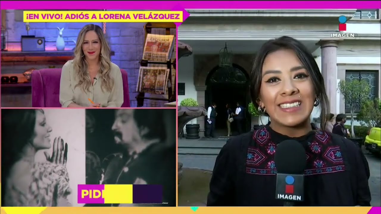 En vivo: Último adiós a Lorena Velázquez desde su funeral