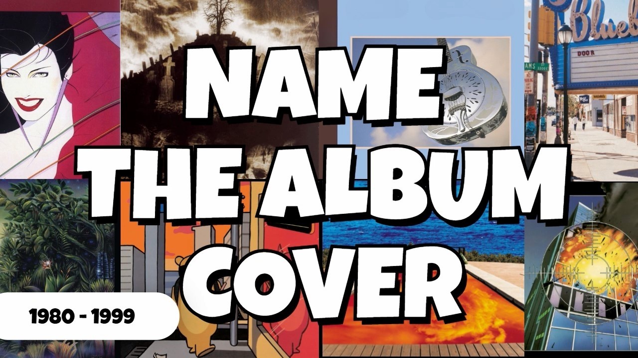 Name The Album Cover | 1980 -1999 | Mix Of Genres.