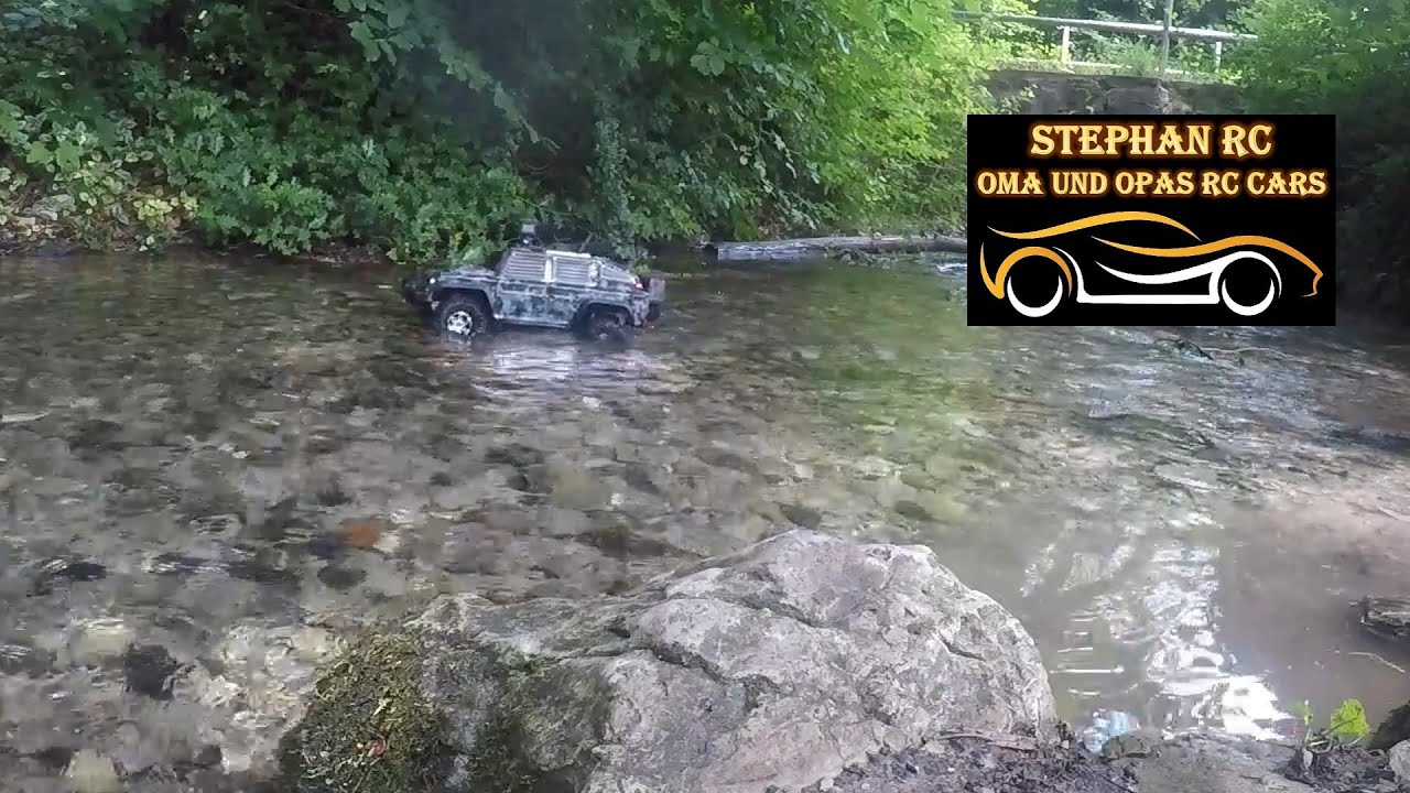 Heißer Tag - Abkühlung für unsere TRX4