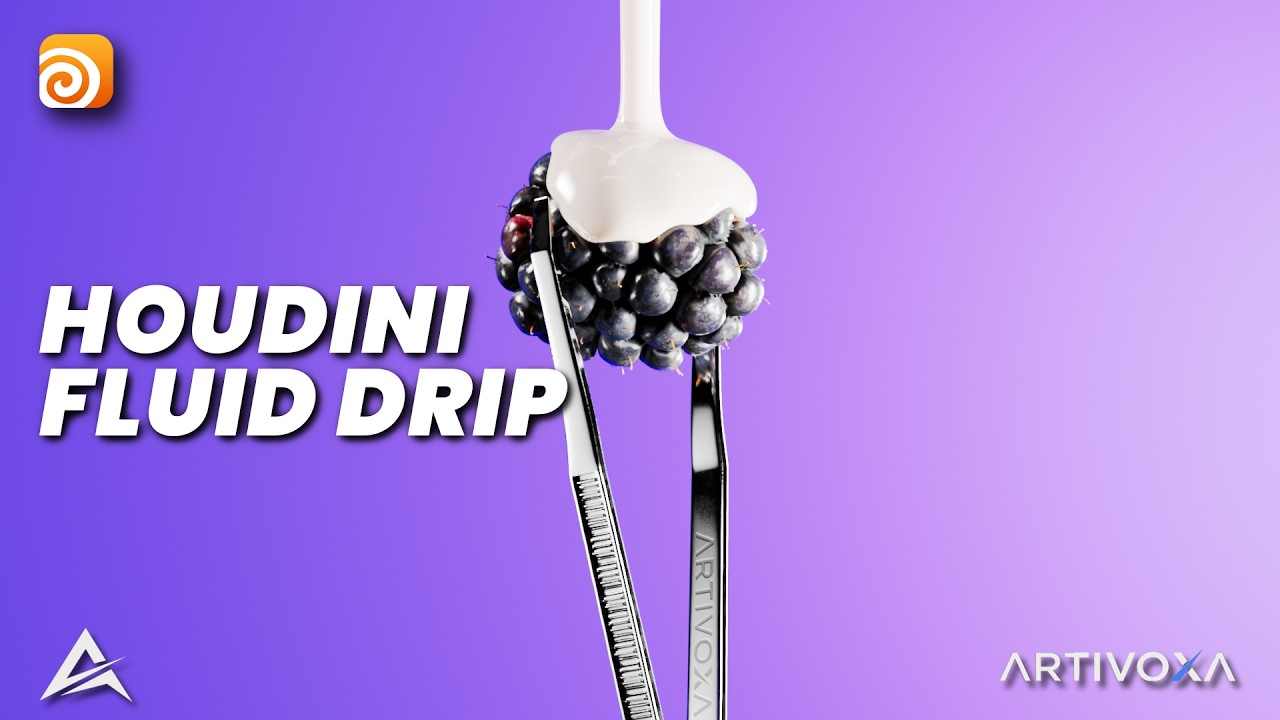 Houdini Tutorial | BEGINNER FLUID SIMULATION