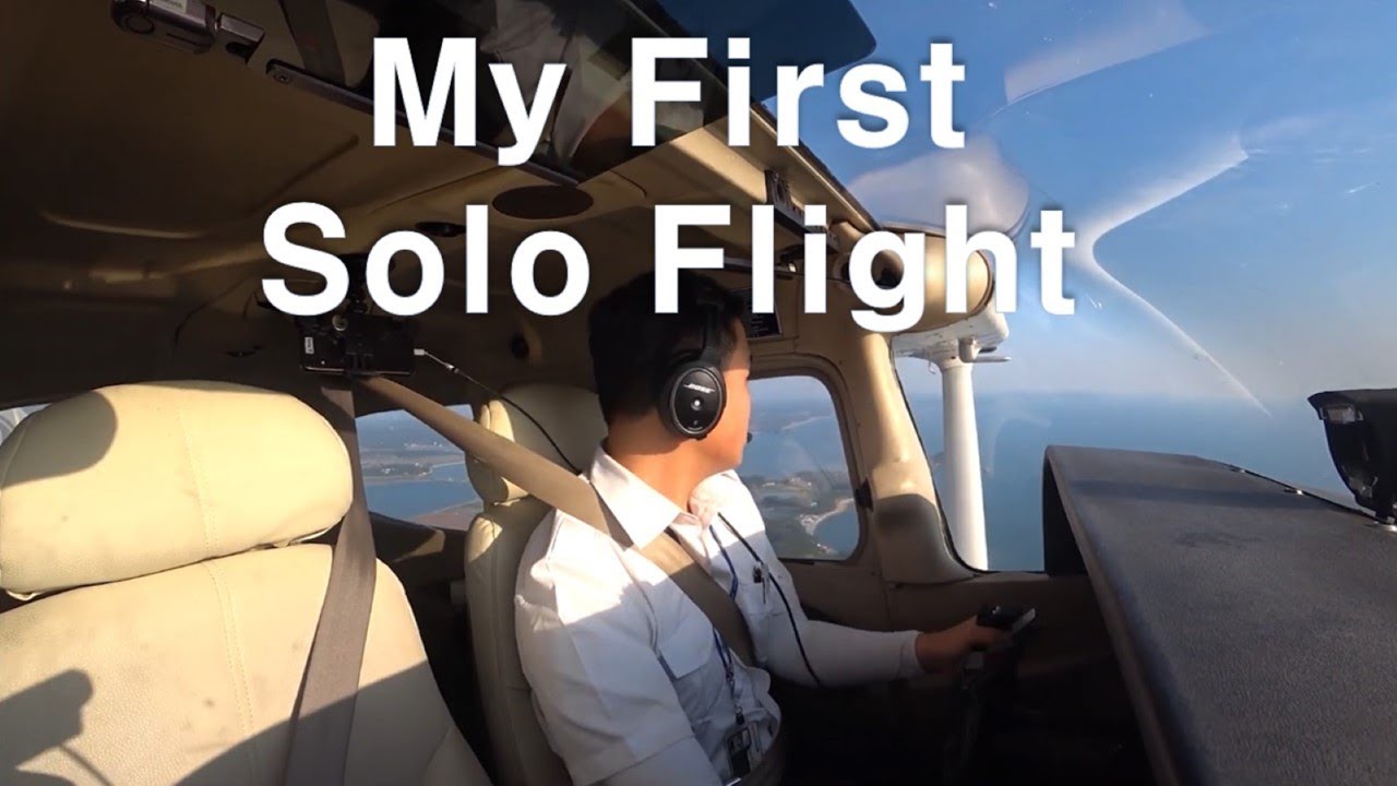 한서대학교 항공운항학과 솔로비행 initial solo, My first solo flight - cessna 172, HSU flight operation