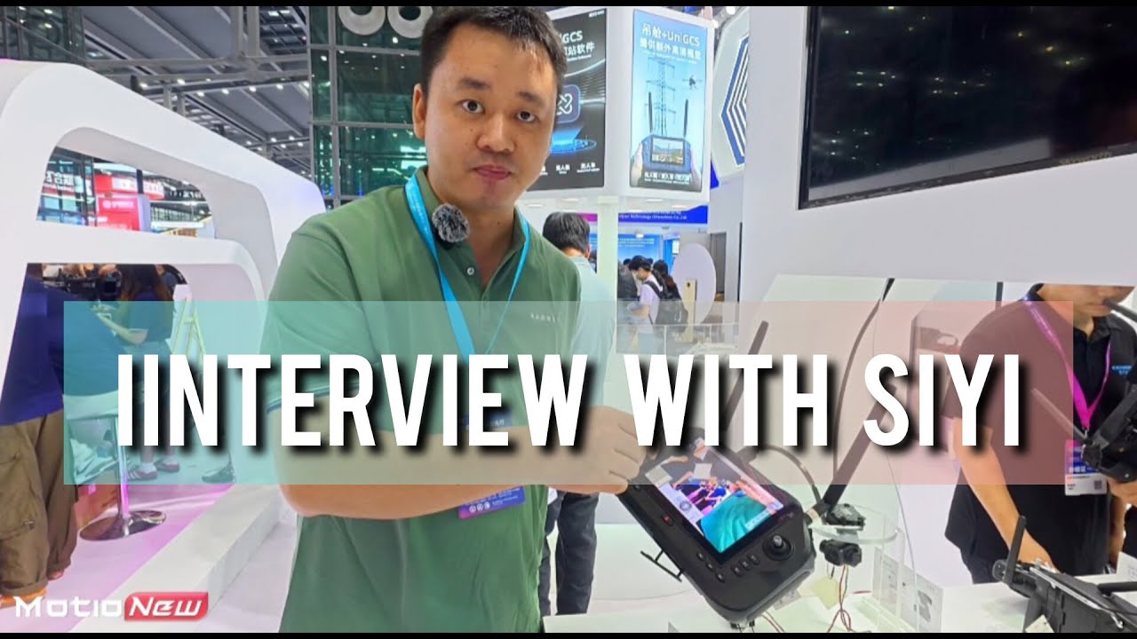 MotioNew | Shenzhen UASE 2025 exhibition | Interview with SIYI