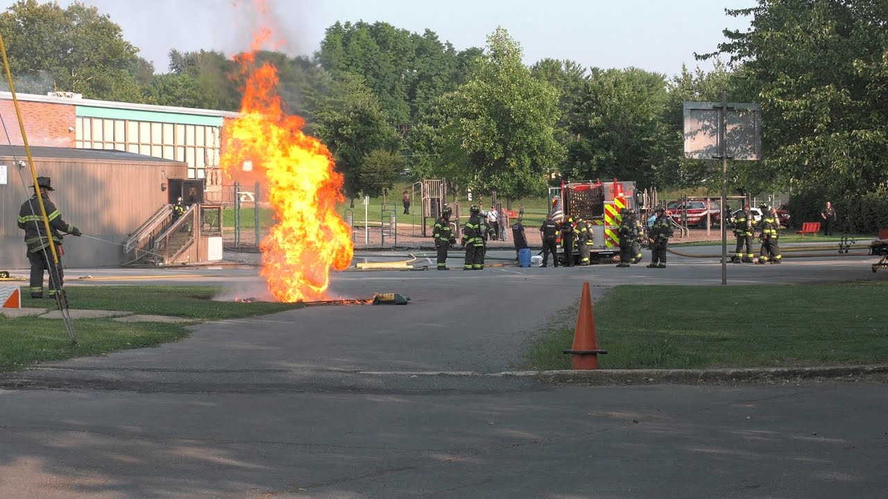 Fire at Union Terrace Elementary School in Allentown, Pennsylvania
