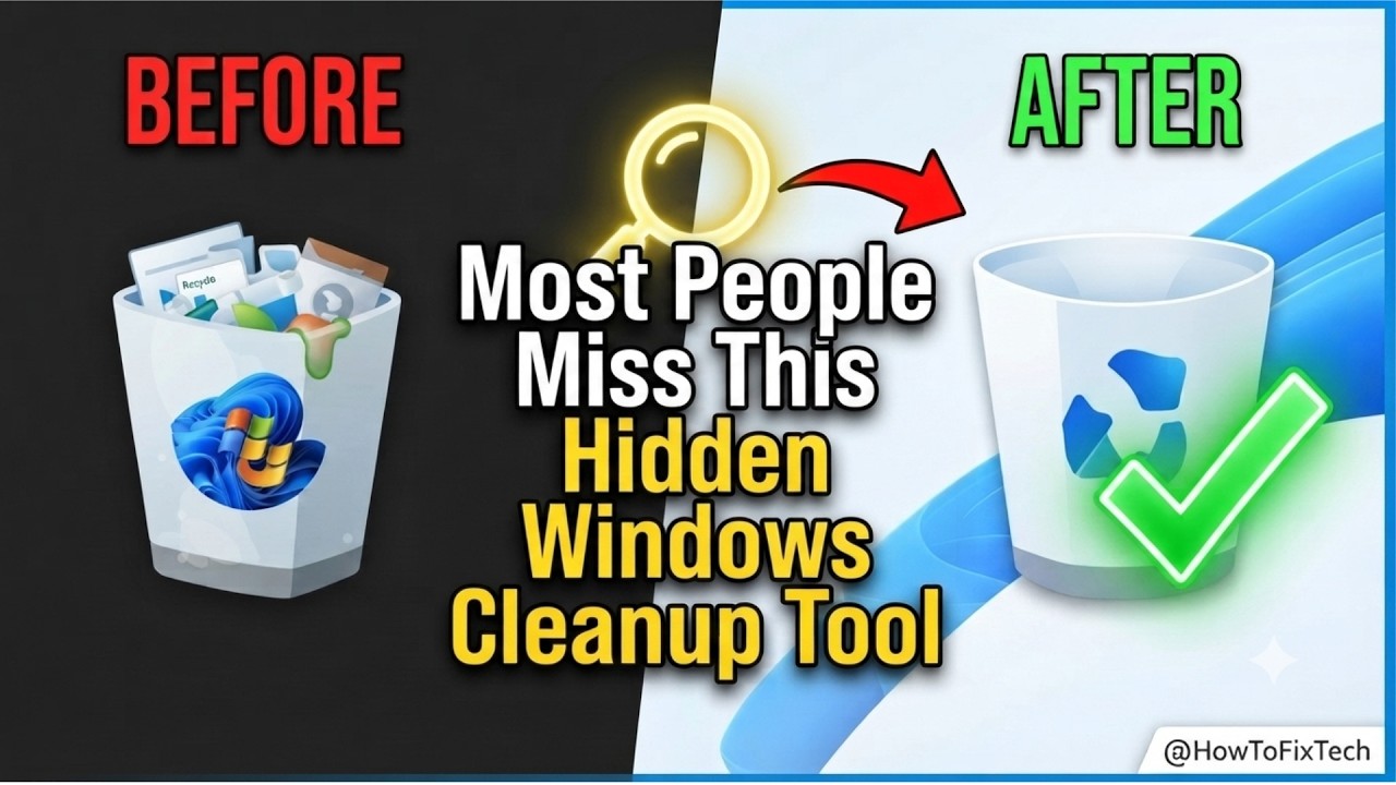 Most People Miss This Hidden Windows Cleanup Tool