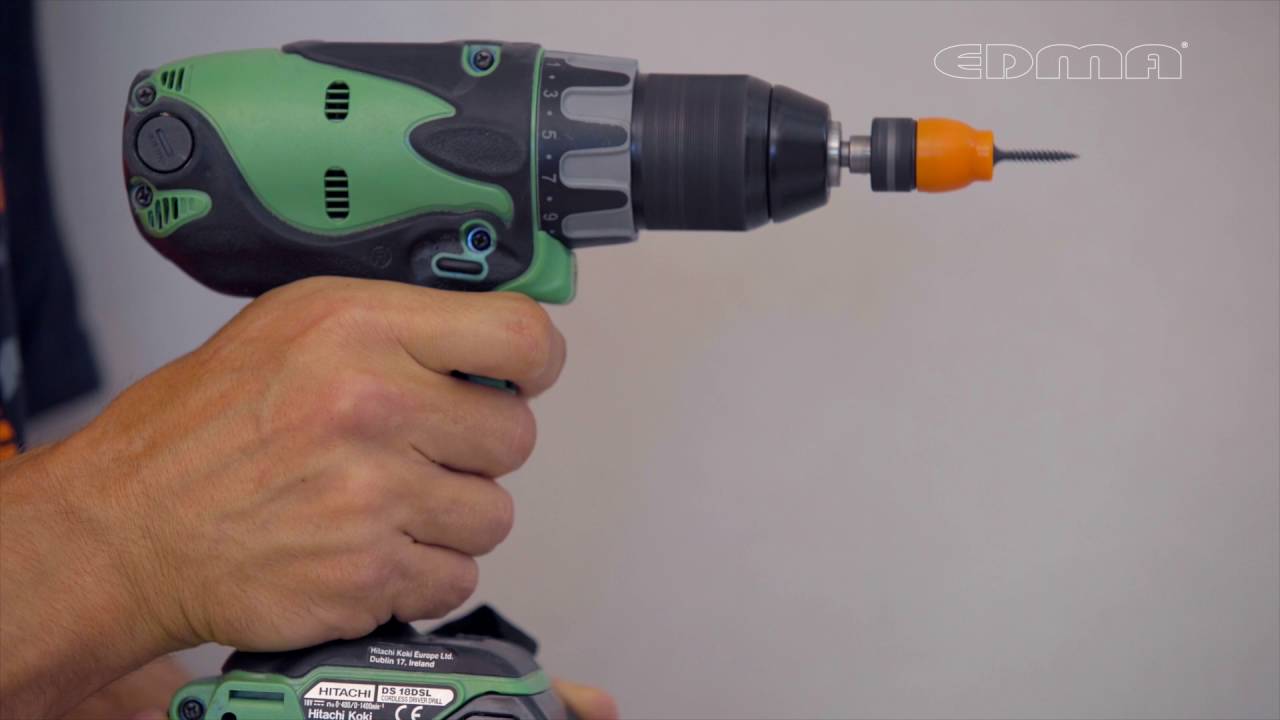 THE DIMPLER® | Porte-embout de vissage aimanté spécial plaquiste - Réf. : 264055