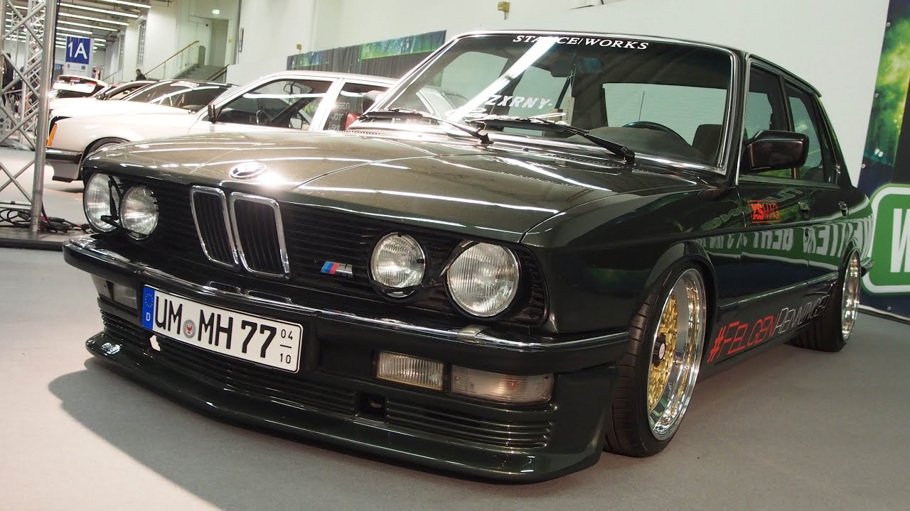 BMW E28 1984 Tuning, 2.8L 200ps HP-Drivetech, BBS E50 R17