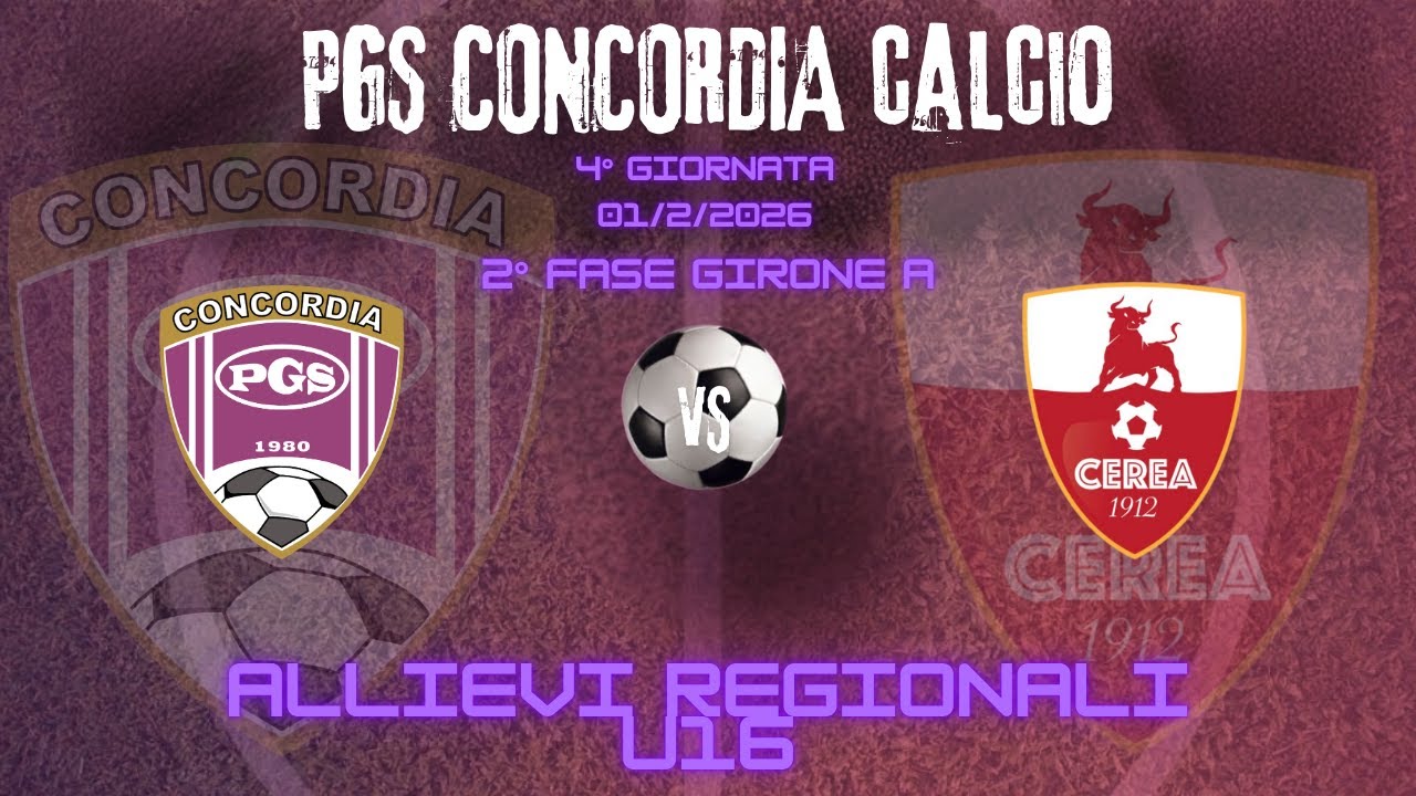 CONCORDIA Vs ATLETICO CITTA DI CEREA