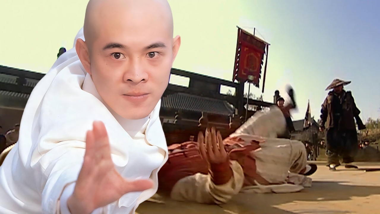 擂台比武！獨臂老人武功蓋世無人能敵，怎料被無名小子一招打敗！ #jetli
