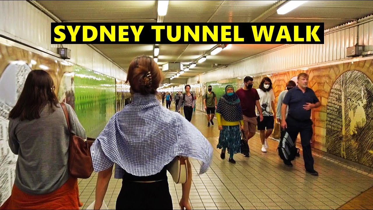 Sydney Tunnel Walk - Central Railway Station To Ultimo Via Devonshire Street Tunnel
