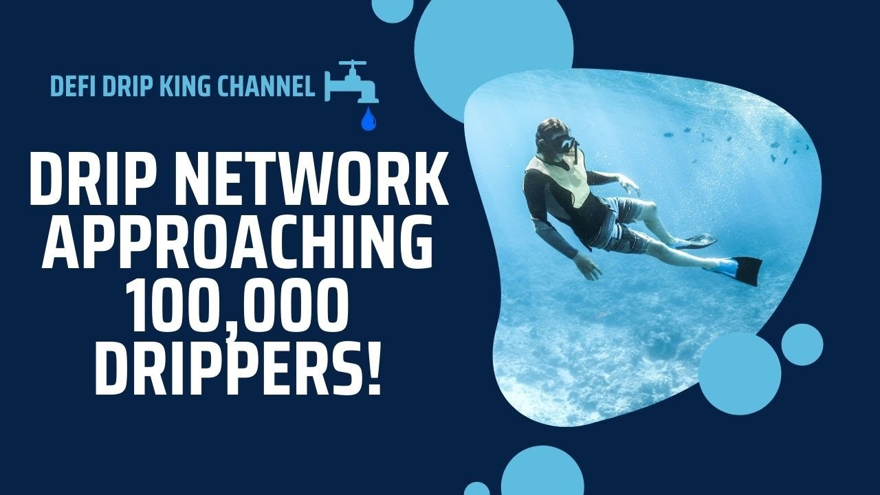 DRIP Network is Approaching 100,000 Drippers! + NEW Partnership with PancakeSwap (COMING SOON) 🦈💧