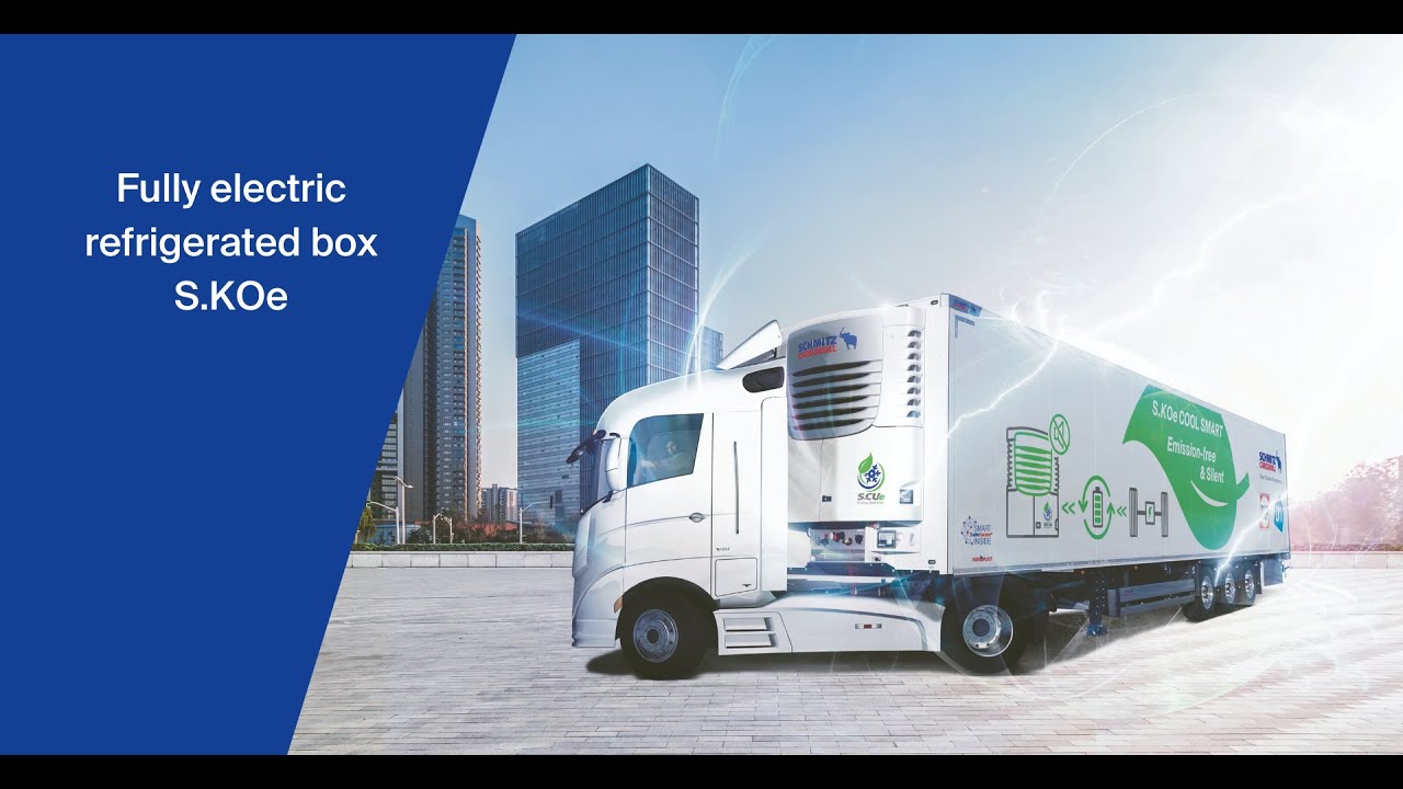 S.KOe - Fully electric refrigerated box trailer - Schmitz Cargobull [english]