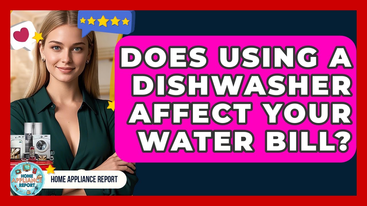 Does Using a Dishwasher Affect Your Water Bill? - Home Appliance Report