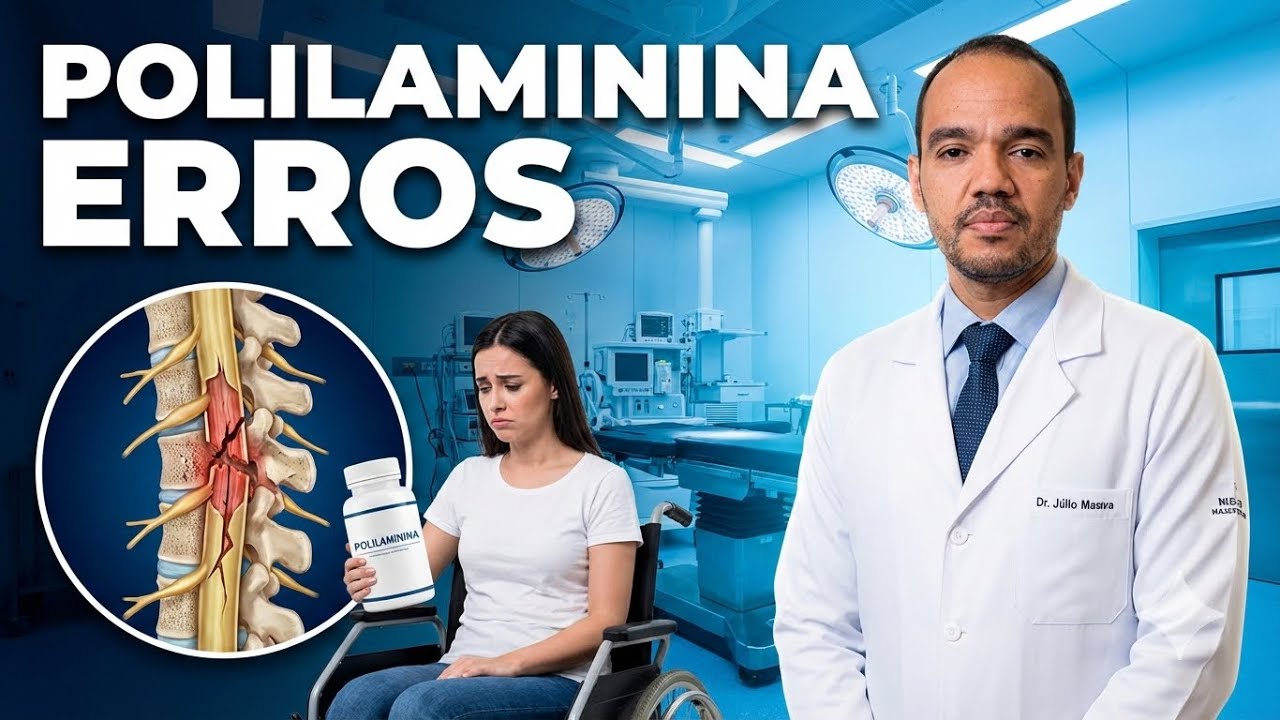 ♿️POLILAMININA e ERROS HISTÓRICOS: “PROTEINA DE DEUS” e DIVULGAÇÃO de “RESULTADOS”  “SEM CONTROLE” 