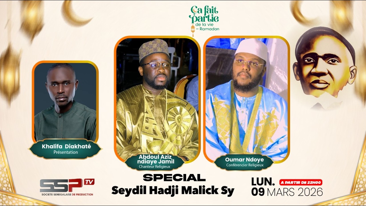 🚨LIVE SSP  ÇA FAIT PARTIE DE LA VIE -INTRODUCTION CHEIKH AHMADOU BAMBA SECK  &  KYA SECK